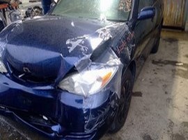 2004 TOYOTA CAMRY BLUE, LE, 2.4L, AT.  Z24917